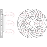Apec Brake Disc (DSK2830)