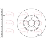 Apec Brake Disc (DSK2832)