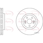 Apec Brake Disc (DSK2845)