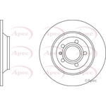 Apec Brake Disc (DSK2854)