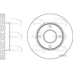 Apec Brake Disc (DSK2886)