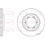 Apec Brake Disc (DSK2906)
