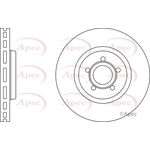 Apec Brake Disc (DSK2980)