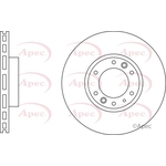 Apec Brake Disc (DSK3009)