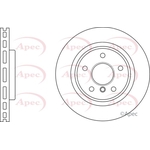 Apec Brake Disc (DSK3061)