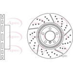 Apec Brake Disc (DSK3107)