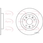 Apec Solid Brake Disc (DSK3131)