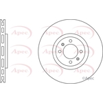 Apec Brake Disc (DSK3132)