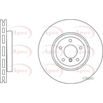 Apec Brake Disc (DSK3162)