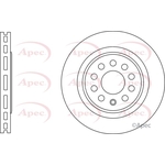 Apec Brake Disc (DSK3166)