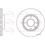 Apec Brake Disc (DSK3181)