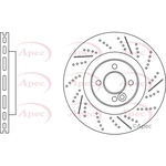 Apec Brake Disc (DSK3189)