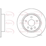 Apec Brake Disc (DSK3192)