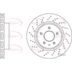 Apec Brake Disc (DSK3220)