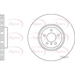 Apec Brake Disc (DSK3231)