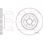 Apec Brake Disc (DSK3241)