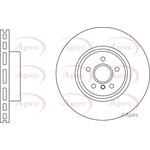 Apec Brake Disc (DSK3256)