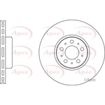 Apec Brake Disc (DSK3257)
