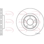Apec Brake Disc (DSK3267)