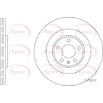 Apec Brake Disc (DSK3283)