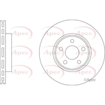 Apec Brake Disc (DSK3317)