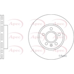 Apec Brake Disc (DSK3363)