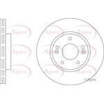 Apec Brake Disc (DSK3371)