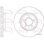 Apec Brake Disc (DSK3402)