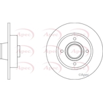 Apec Solid Brake Disc (DSK3497)