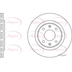 Apec Brake Disc (DSK519)