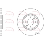 Apec Brake Disc (DSK642)
