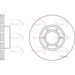 Apec Brake Disc (DSK807)