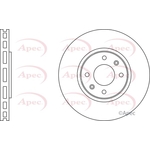 Apec Brake Disc (DSK837)