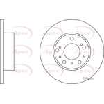 Apec Brake Disc (DSK903)