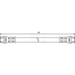 Apec Brake Hose (HOS3171)