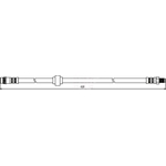 Apec Brake Hose (HOS3261) Fits: Renault