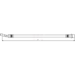 Apec Red Brake Hose (HOS3870)