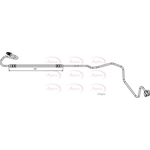 Apec Red Brake Hose (HOS3883)
