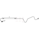 Apec Red Brake Hose (HOS3884)