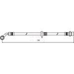 Apec Brake Hose (HOS3994)