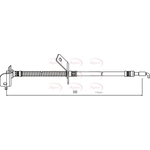 Apec Brake Hose (HOS4007)