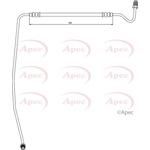 Apec Red Brake Hose (HOS4065) Fits: Renault