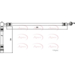 Apec Red Brake Hose (HOS4084) Fits: Toyota