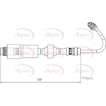 Apec Red Brake Hose (HOS4120) Fits: Renault