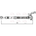 Apec Red Brake Hose (HOS4131) Fits: Hyundai