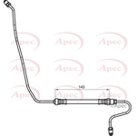 Apec Red Brake Hose (HOS4149) Fits: Peugeot