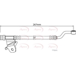 Apec Red Brake Hose (HOS4202)