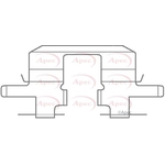 Apec Brake Fitting Kit (KIT1127)