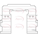 Apec Brake Fitting Kit (KIT1141)