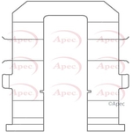 Apec Brake Fitting Kit (KIT1143)